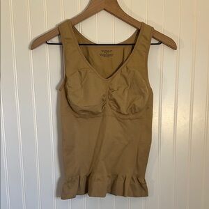 Camishaper Camisole Women's Size XL Beige Shape Wear Top Slenderizing Fitted